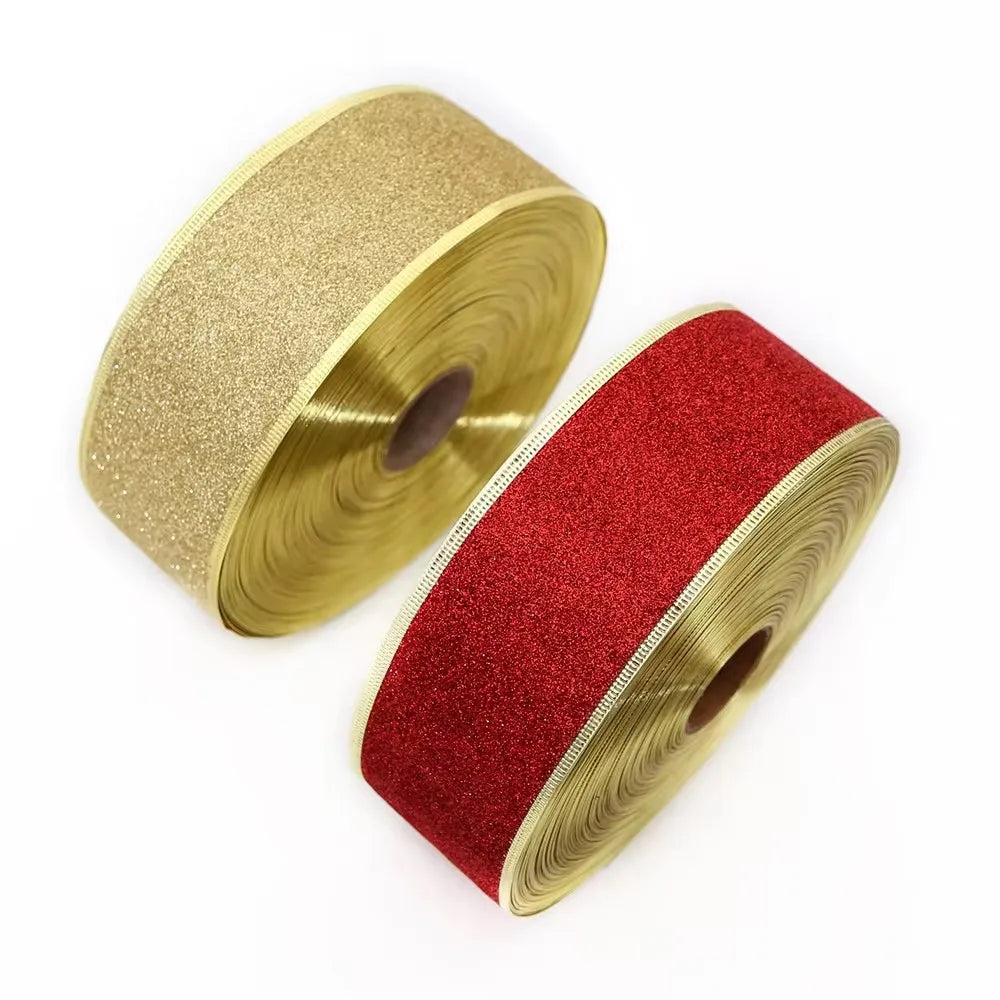 200cm*6.3cm Glitter Decorative Ribbons