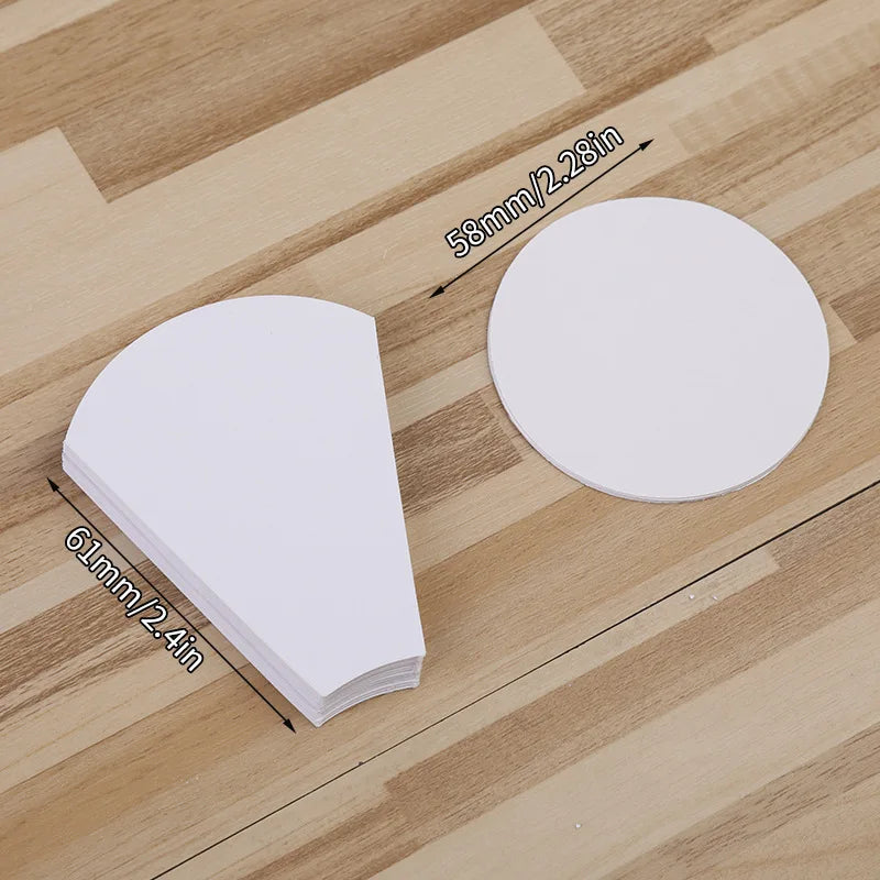 100 Pcs Paper Templates