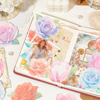 30pcs Kawaii Beautiful Flowers Memo Pad