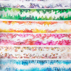 Mr Paper 3rolls Watercolour Patterns Series Seamless Aquascape Tape