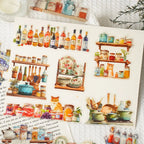 30pcs/1lot kawaii Stationery Sticker Resting leisurely