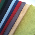 Cotton Linen Fabric Skin Texture Crepe