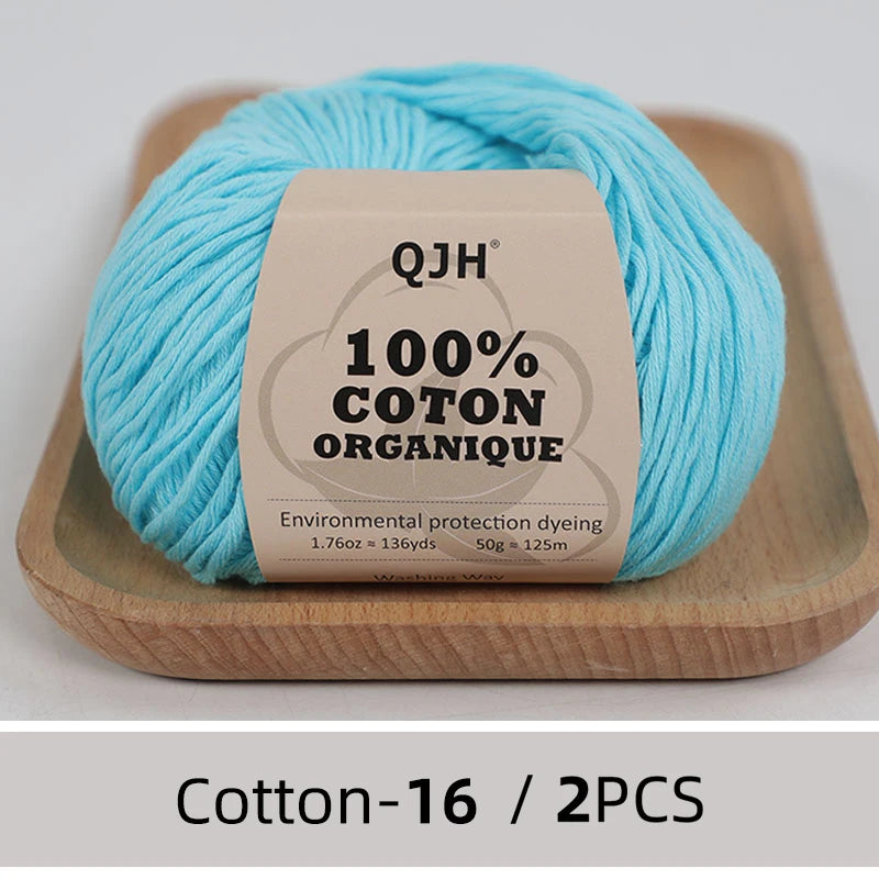 100% Organic Cotton Yarn