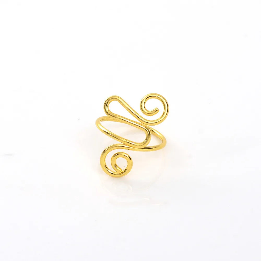 Knitted Sweater Ring Wrapped Hook