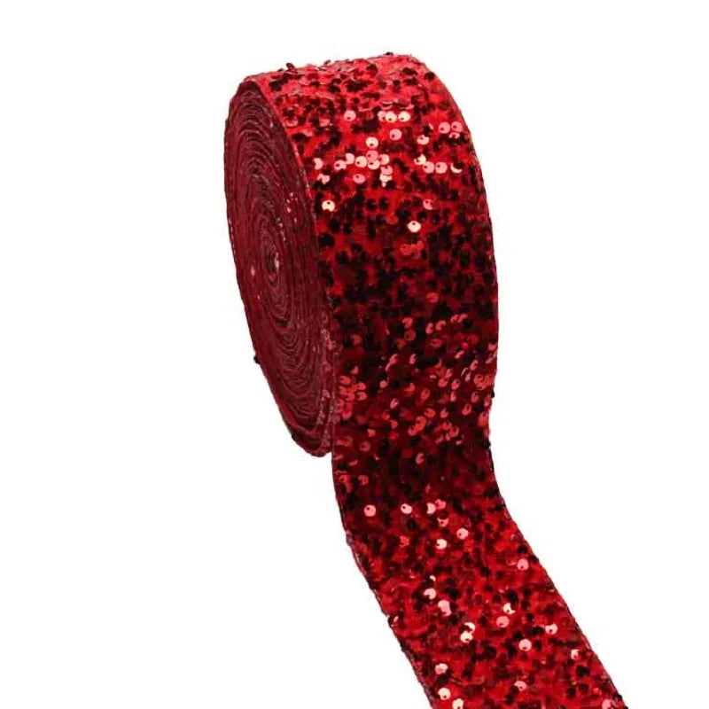 Red Sequin Ribbon