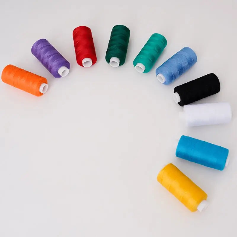 10 Rolls / Set Polyester 402 Sewing Thread
