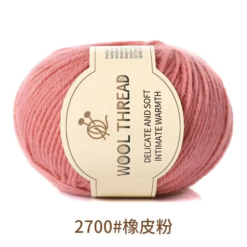 Medium Thick Wool Cashmere Yarn