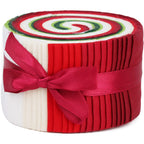 40pcs Christmas Solid Cotton Jelly Roll