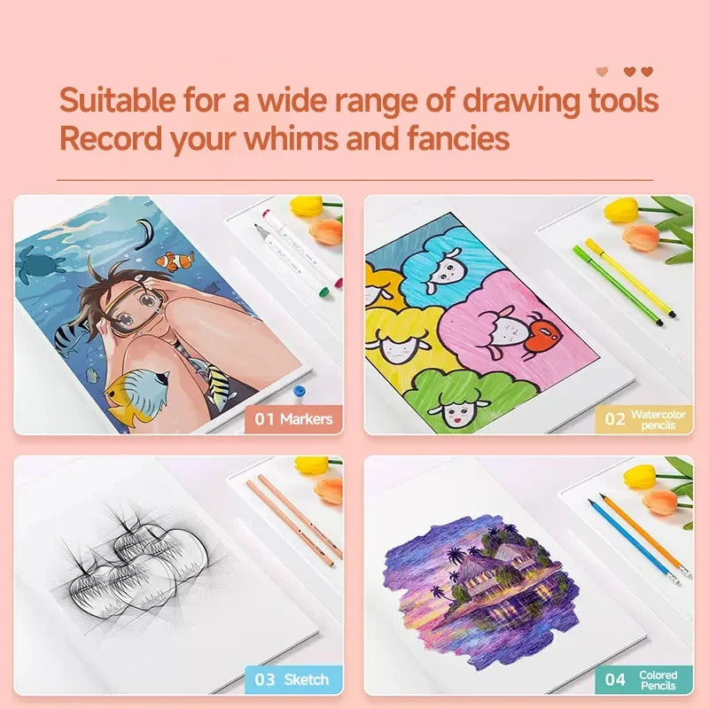 Marker Pads A3/A4/A5 Art Sketchbook