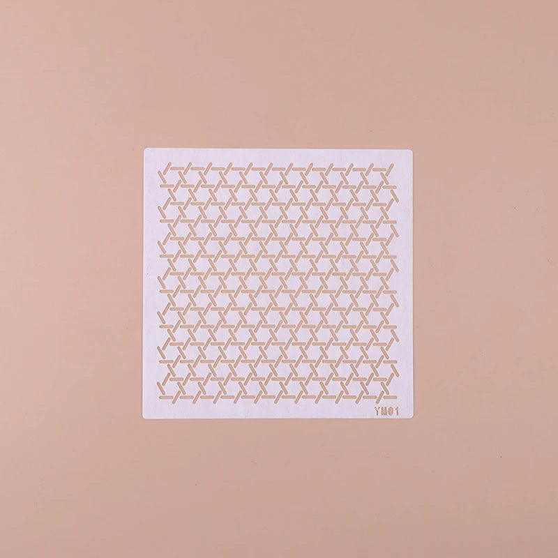 Embroidery Stencils Quilting Templates Set