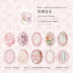 10pcs/lot Material Paper Lace Flower Dream Junk Journal Scrapbooking