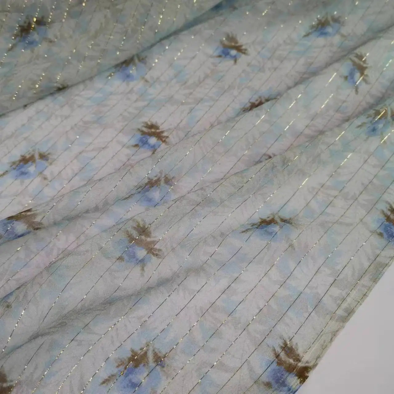 Floral Silk Fabric