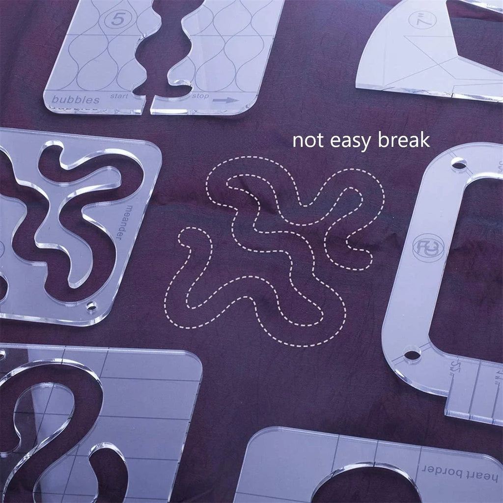 11 Styles Acrylic Sewing Patchwork Ruler