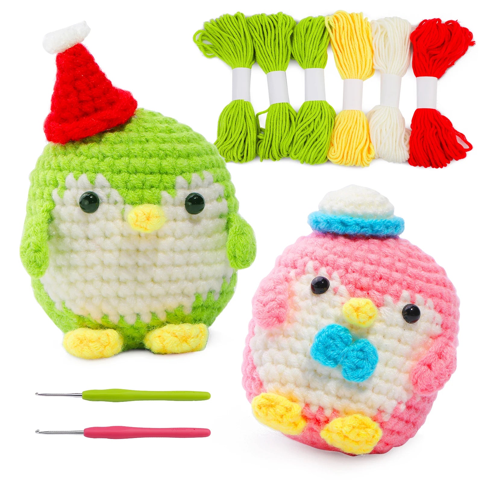 KRABALL Penguin Crochet Kit for Beginners