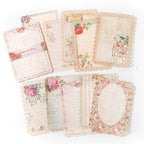 10pcs/pack Vintage Patterned Lace Paper