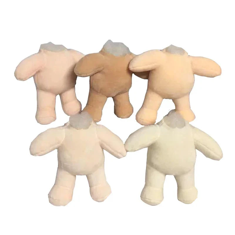 50x50cm/150x50cm 1mm Pile Cotton Doll Skin Fabric