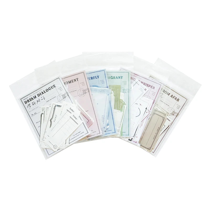 30pcs/lot Embrace The Summer Vintage Simple Border