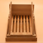 Bamboo Bread Slicer Cutting Guide - Wood Bread Cutter