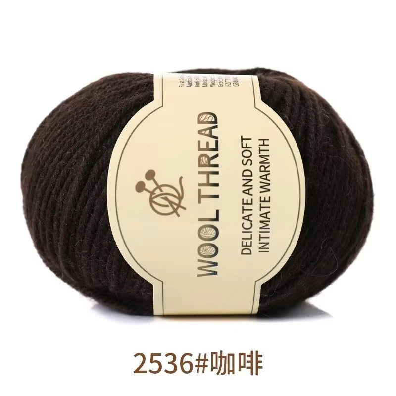 Medium Thick Wool Cashmere Yarn