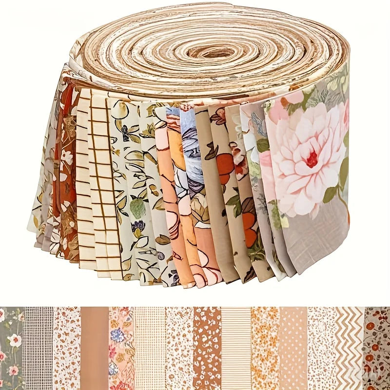 40pcs 100% Cotton jelly roll fabric