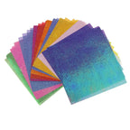 50 Pcs Scrapbooking Pearlescent Paper Cardstock