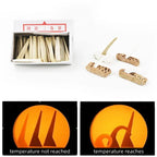 Pottery Kiln Temperature Measurement Triangular Cone Ceramic