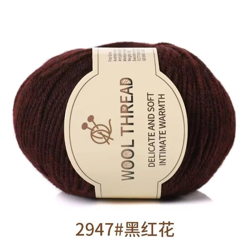 Medium Thick Wool Cashmere Yarn