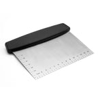 Stainless Steel Dough Cutter with Measurement Marks