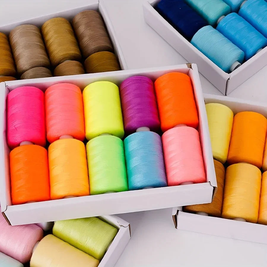 1000 Yards Sewing Machine Thread Sets