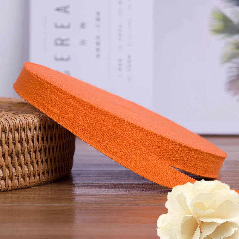 10mm/15mm/20mm 100% Cotton Ribbon