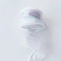 Rainbow Fishtail Ribbons Wave Edge Organza