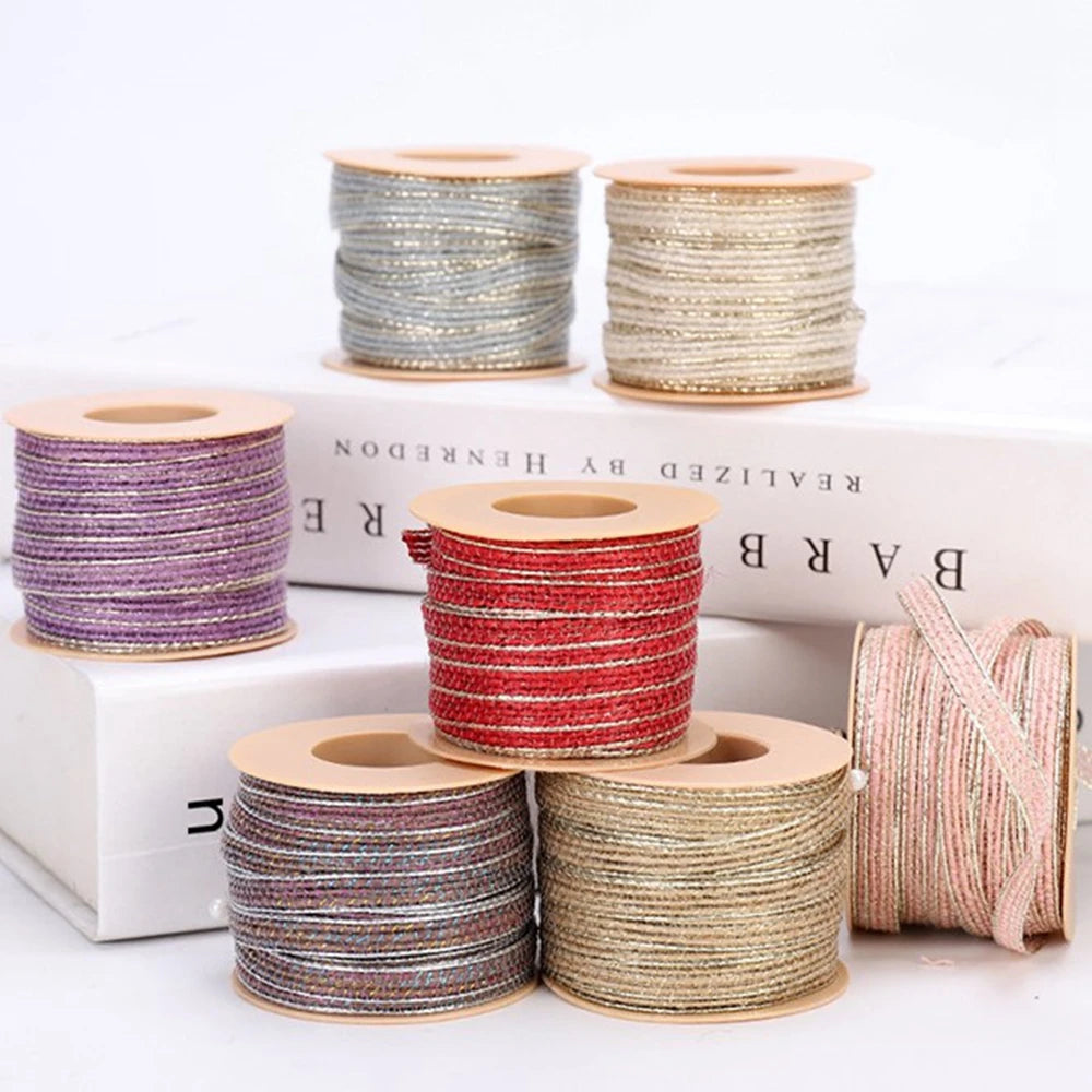 10M/Roll Vintage Jute Burlap Rolls