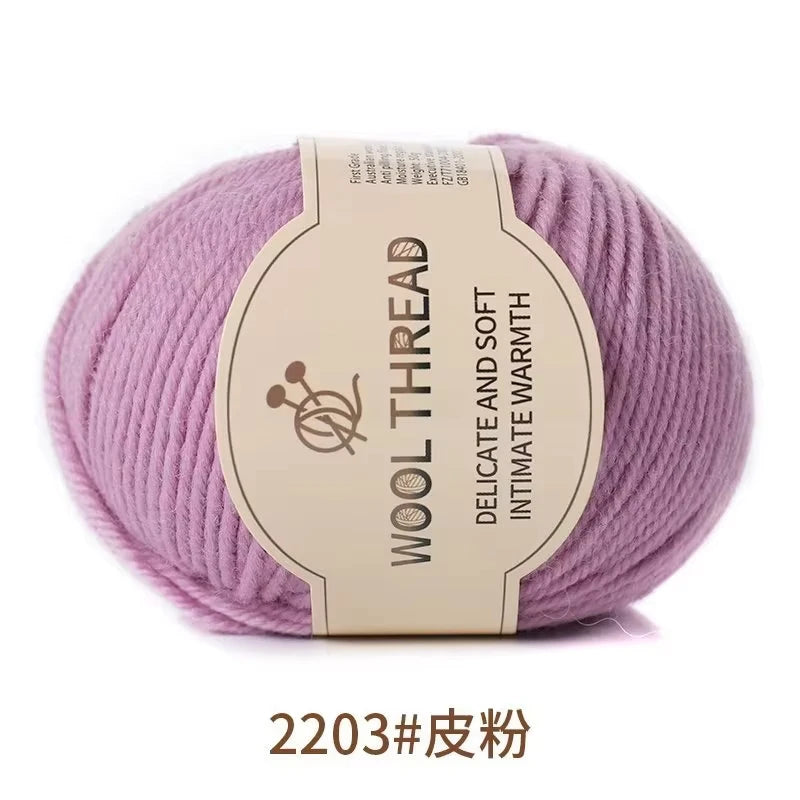 Medium Thick Wool Cashmere Yarn