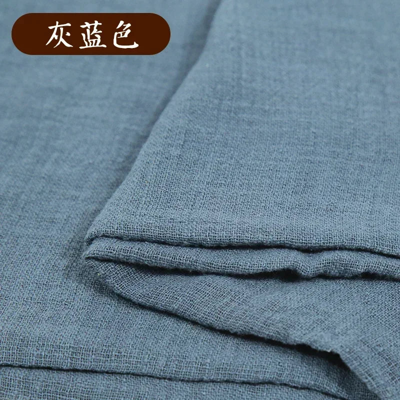 Soft Thin Linen Cotton Fabric
