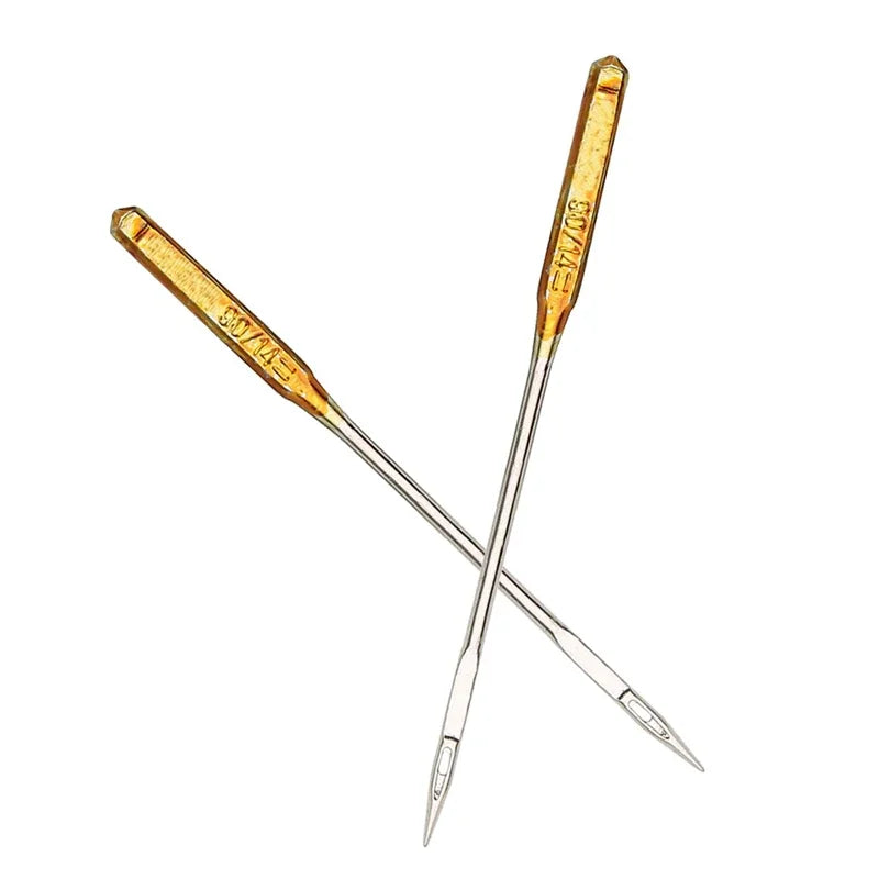 Professional 20pcs Stainless Steel Sewing Machine Needles Set Size 90/14 - Universal Fit for Brother, Singer, Janome, Juki