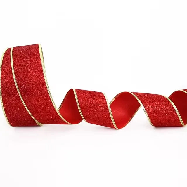 200cm*6.3cm Glitter Decorative Ribbons