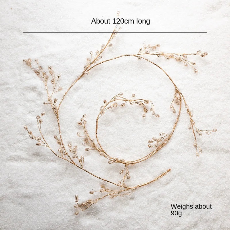 Water Drop Vine Wreath Door Hanging