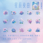 30pcs Kawaii Beautiful Flowers Memo Pad