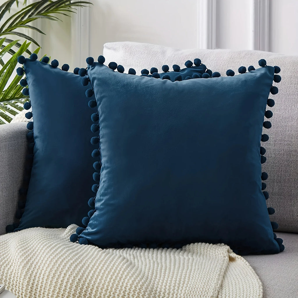1pc Velvet Throw Pillow Covers