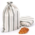 Reusable Linen Cotton Beeswax Bags
