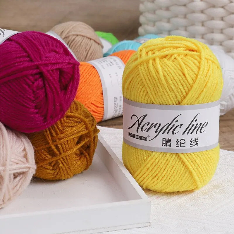 12pcs Multicolor Yarn Knitting Supplies Starter Kit