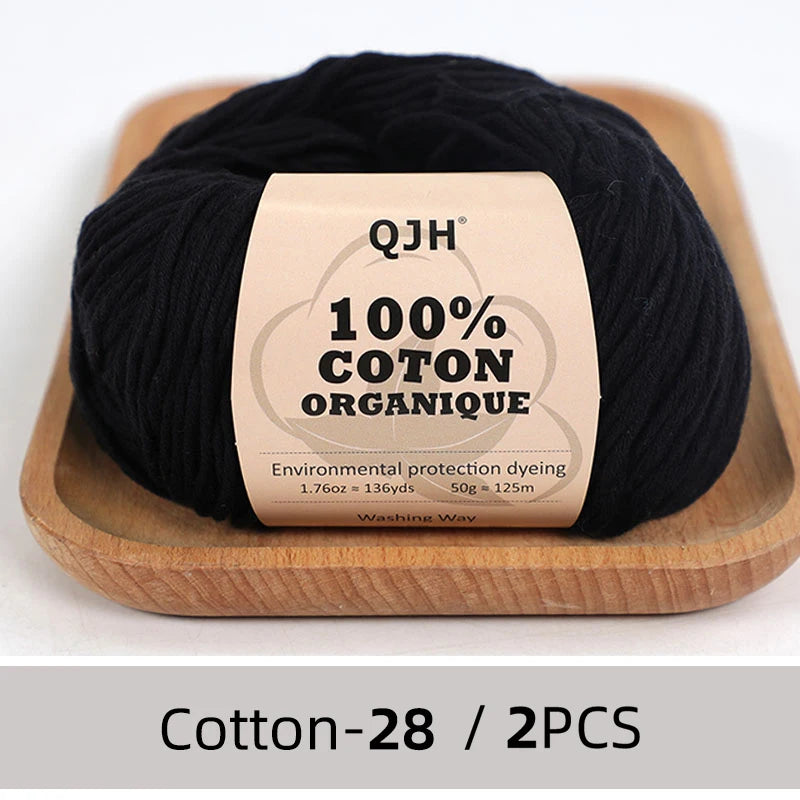 100% Organic Cotton Yarn