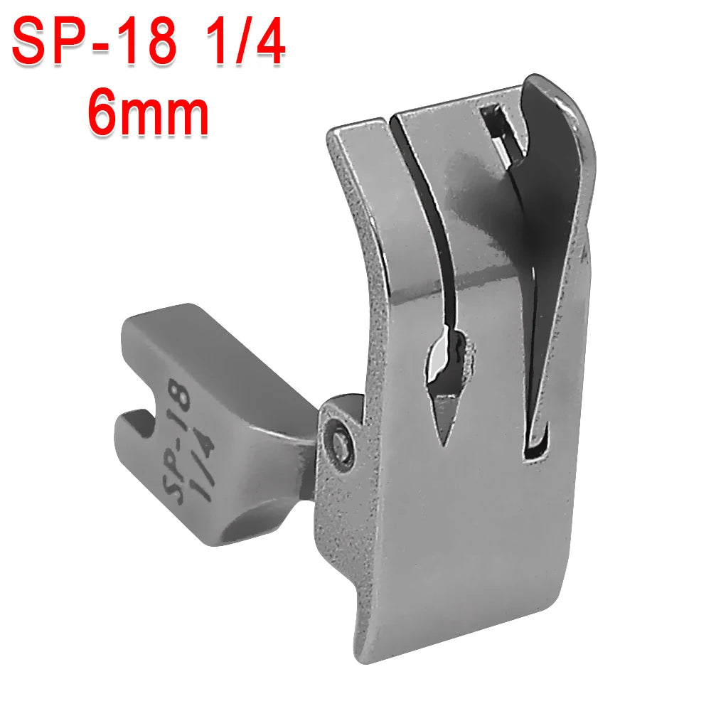 Steel Left / Right Edge Guide Presser Foot #SP-18 1/2 1/4 3/16 1/8 1/16