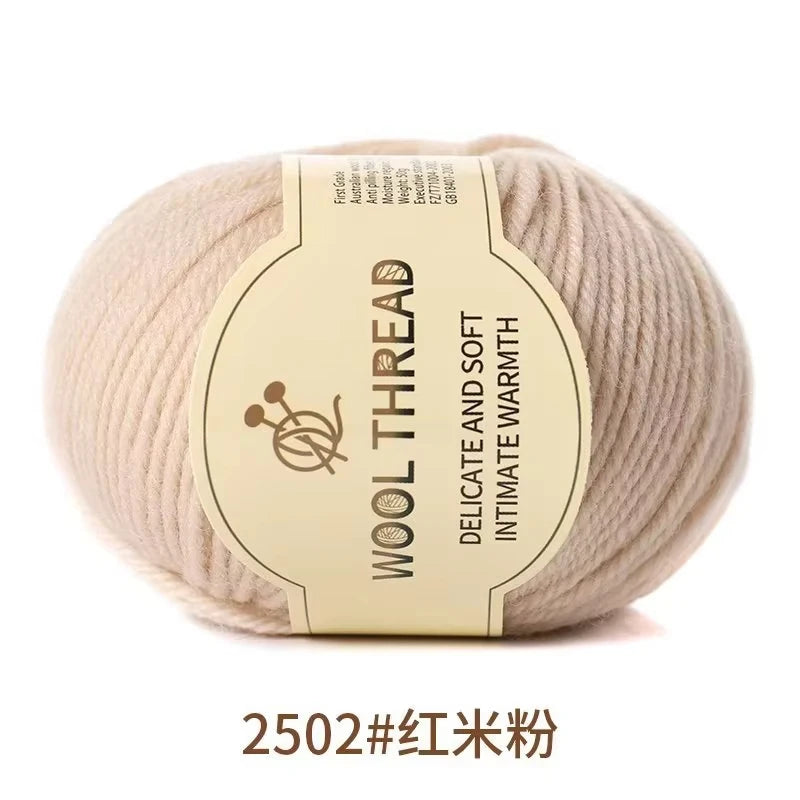 Medium Thick Wool Cashmere Yarn