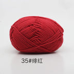 40-50g/Set 4ply Milk Cotton(80%) Knitting Yarn