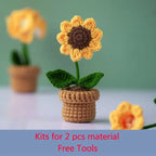 Flower Crochet Knitting Kit Tulip