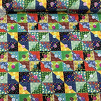 50x55/110cm Bohemian Style Motif, Quality Designer Cotton Fabrics