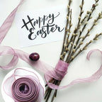 40mm 10Yards Wavy Edge Fishtail Organza Ribbon