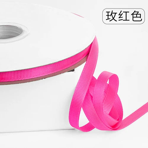 91m/roll 1cm 3/8" Rib Ribbon