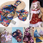 40Pcs Japanese Jelly Roll Strips Fabric Cotton